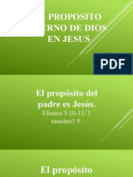 El Proposito Eterno de Dios en Jesus...