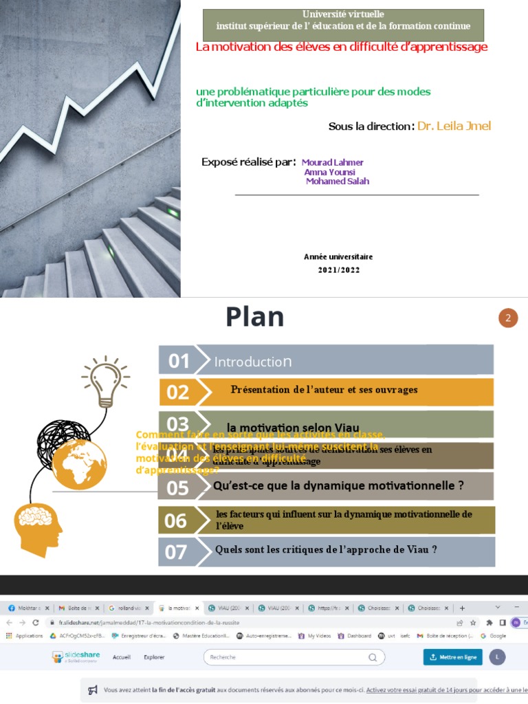 Motivation des élèves en difficulté scolaire | PDF | Motivant | Motivation