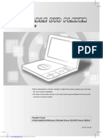 Portable DVD Player: User Guide