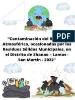 INFORME Contaminación Atmosférica