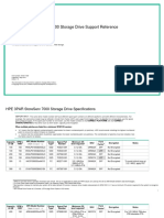 HPE 3PAR StoreServ 7000 Storage Drive Support Reference