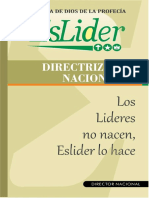 Directriz Nacional de ESLIDER 3