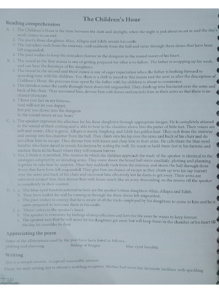 The childrens hour pdf
