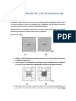 Resumen Fundición y Defectos de Solidificación