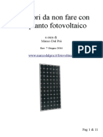 001 10 Errori Da Non Fare Col Fotovoltaico