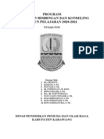 Program Pelayanan Bimbingan Dan Konseling TAHUN PELAJARAN 2020-2021