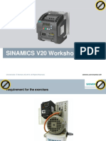 SINAMICS V20 Workshop Exercises