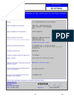SE-107700A2 XT1 CB Certificate
