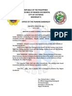 Executive Order No.1 2021.docx Creation of Road Clearing For The Entire Barangay