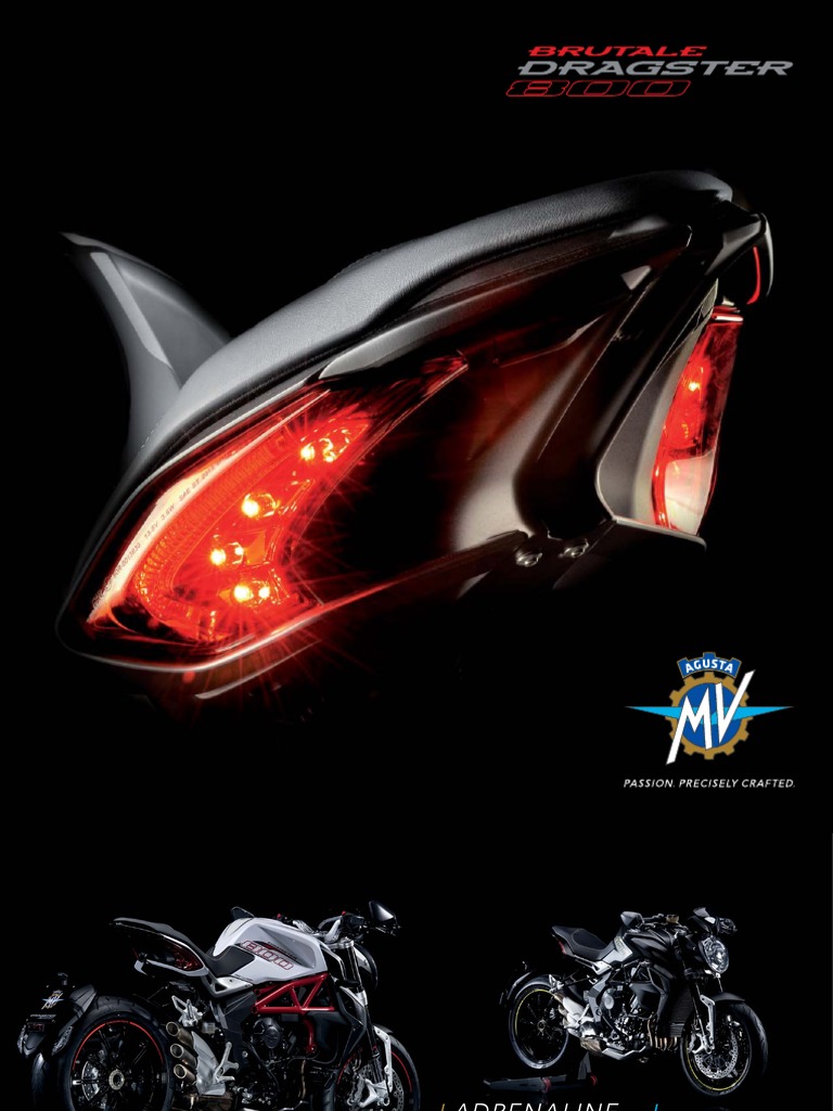 MV Agusta Brutale 800 Dragster Specs | PDF | Vehicle Parts