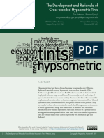 Patterson, T., Jenny, B. (2011) - The Development and Rationale of Cross-Blended Hypsometric Tints