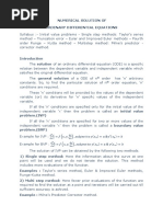 Topic3-Taylors, Eulers, R-K Method Engineering m4 PDF