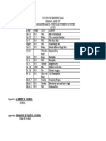 SLCB Calendar Extra Curricular