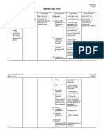 Nursing Care Plan - Fever