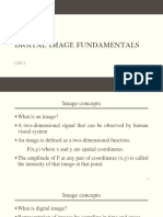 Unit I - Digital Image Fundamentals