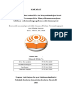 Makalah MKB Nifas Ketidaknyamanan Yg Terjadi PD Masa Nifas Dan Menyusui Serta Deteksi Dini Penyulit Atau Komplikasi Dalam Masa Nifas Dan Menyusui