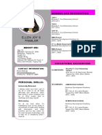 Curriculum Vitae Template