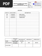 Rock Blasting Method Statement | PDF | Drilling | Nature