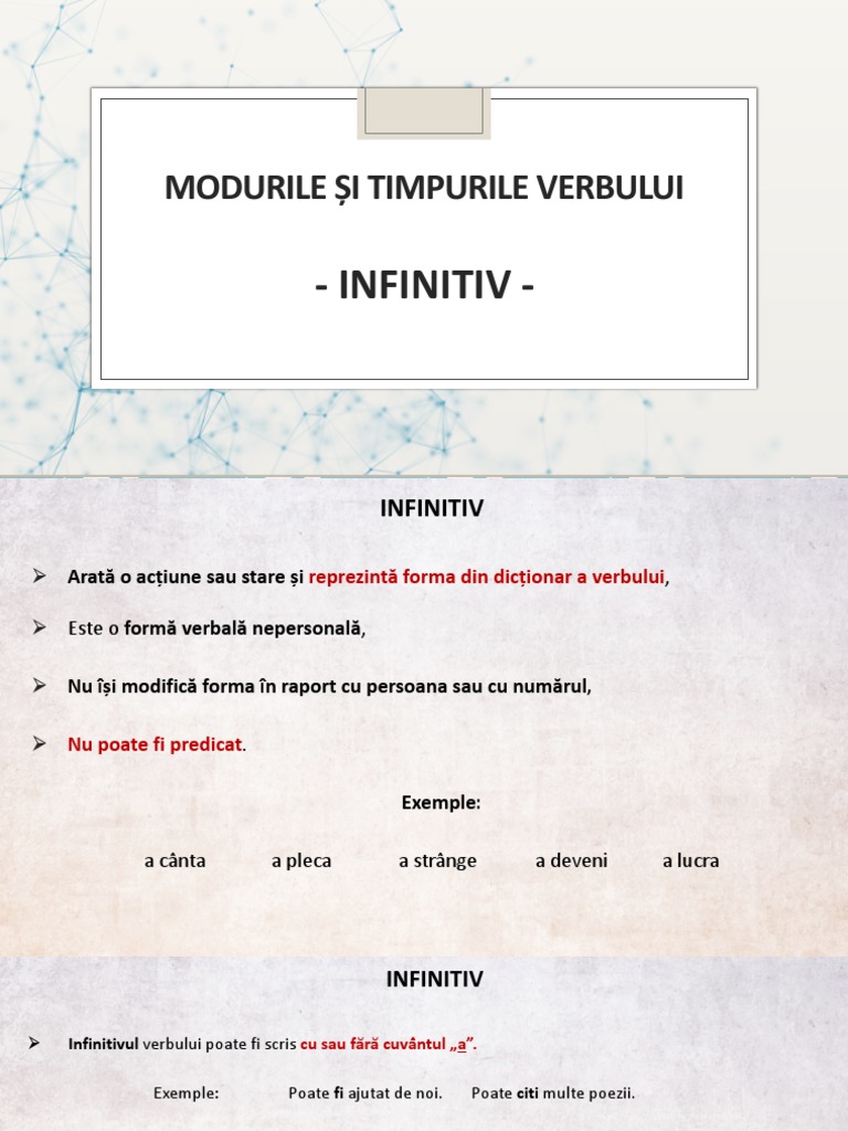 R050202 Verb Infinitiv v2 | PDF