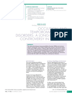 Occlusion and Temporomandibular Disorders