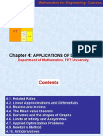 Chapter 4 - Applications of Derivatives