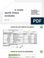 Informe Centro de Costo World Green Junio 2023