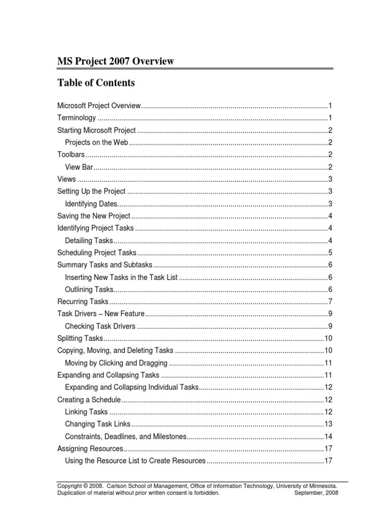 Microsoft Project 2007 PDF Software Computing