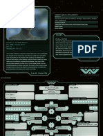 ALIEN Starter Set Character Sheets