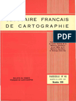 Glossaire Francais DE Cartographie: Décembre 1970