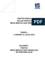 Kertas Kerja Bulan Panitia RBT 2023