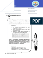 Susing Konsepto:: Pokus Sa Tagaganap / Aktor Pokus Kapag Ang Paksa Ang