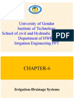 Irrigation Engineering - Lecture-6