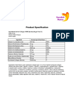 Collagen Liquid Product Specification