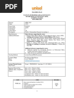 Teaching Plan Auditing - PAS2183 - APRIL 2023