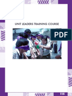 Part 4.0 Unit Leaders Training Courses-Introduction
