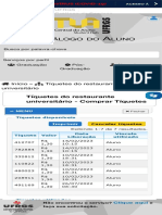 Comprar Tíquetes - Catálogo Do Aluno UFRGS