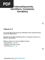 C Tokens