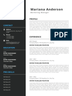 Minimalist Modern Resume