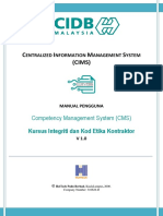 User Manual Daftar Kursus Integriti Kod Etika