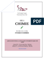 Chimie 4 - Stéréochimie