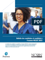 2022 NCLEX Candidate Bulletin French