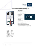 GROHE Specification Sheet 38994000-3