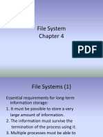 Operating - System File System