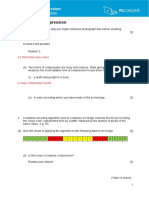 Data Representation Homework 6 Compression