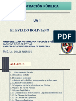 La Administración Pública EL ESTADO BOLIVIANO