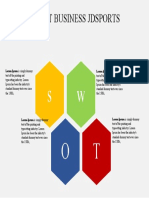 Swot Analysis Template Jdsports