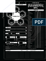 Ficha Ordem Paranormal 1.0 AUTOMATICA Escura