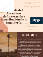 La Caída Del Amazonas Deforestación y Contribución de La Ingeniería.