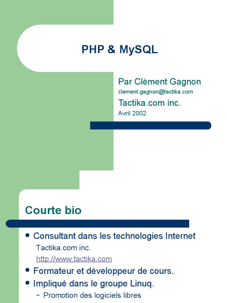 PHP & MYSQL | PDF | PHP | MySQL