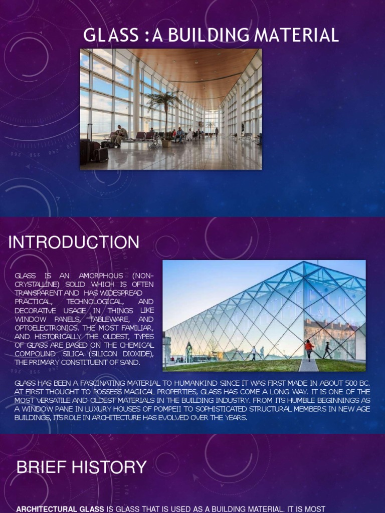 Properties and Types of Architectural Glass | PDF | Glasses | Mirror